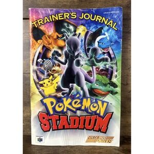 Pokemon Stadium Trainer's Journal Nintendo 64 N64 Nintendo Power Guide